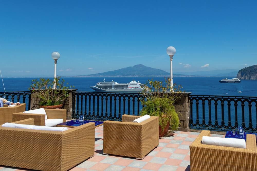 Grand Hotel Europa Palace - סורנטו - מרפסת
