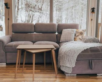 Chic Chalet Heritage - Saint-Sauveur - Salon