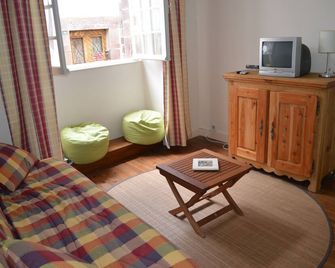 T2 St Jean Pied de Port - سان-جان-بييه-دو-بور - غرفة معيشة