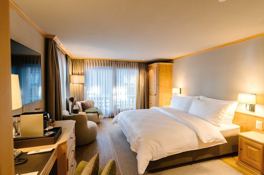 Seven Alpina Boutique Hotel - Klosters-Serneus - Ložnice