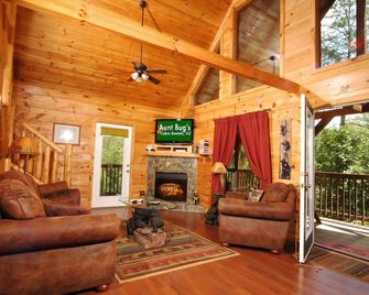 Pet Friendly Pool Table Arcade Hot Tub Wifi Fireplace - Caton - Living room