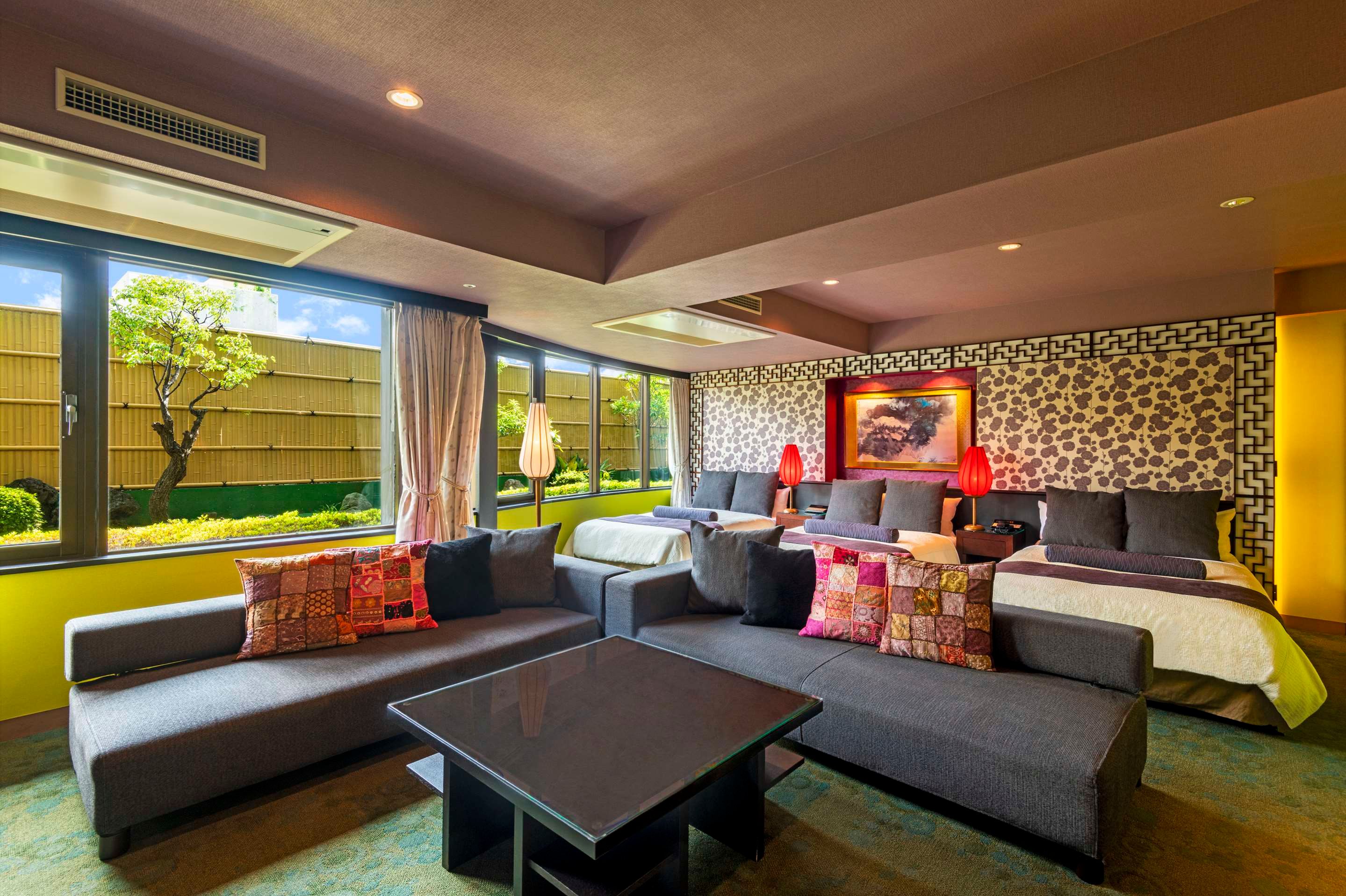 Lounge view of Rose Hotel Yokohama