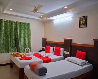 New Gpr Residency Inn - Tirupati - Slaapkamer