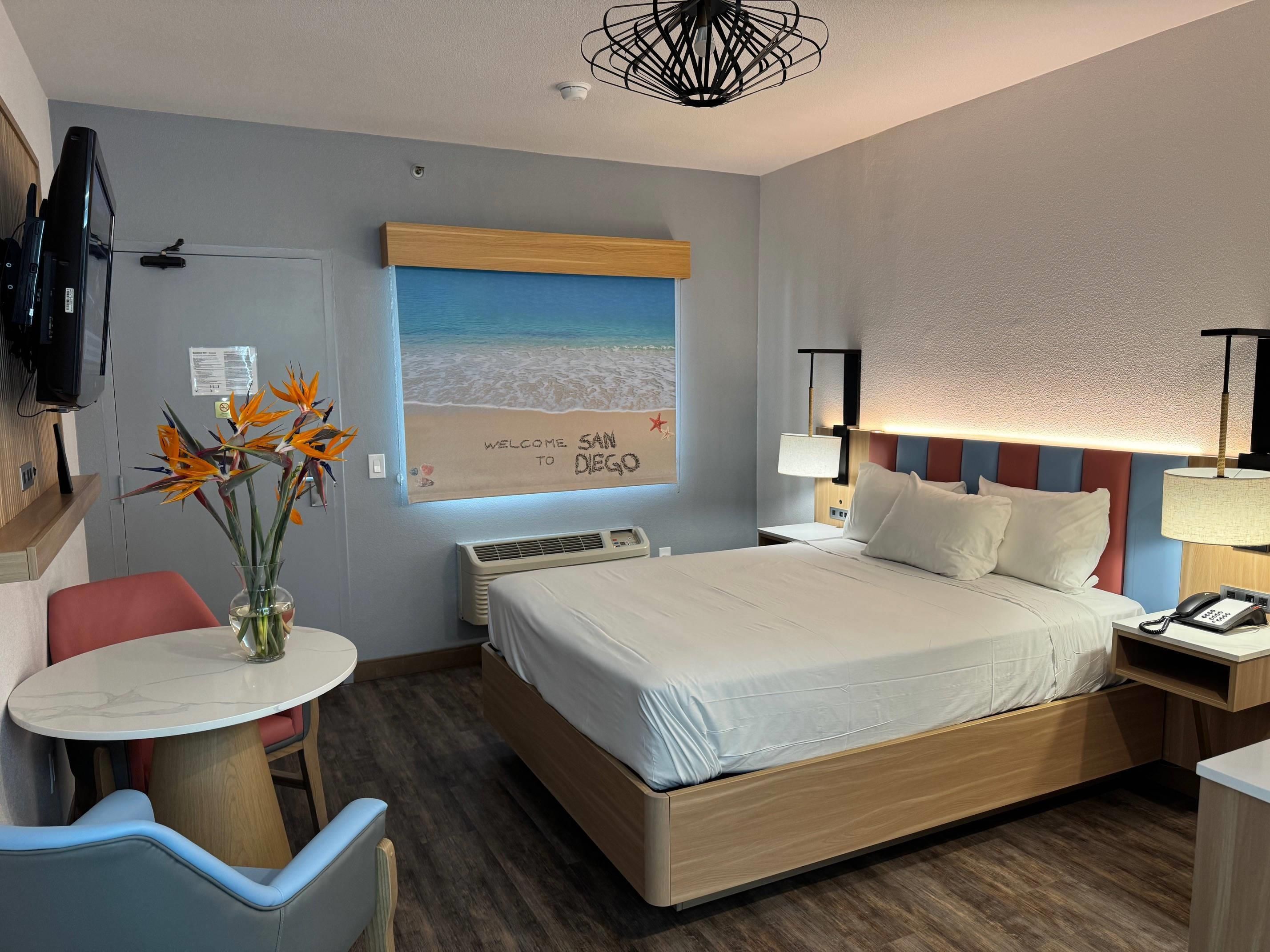 Rodeway Inn Encinitas North - Encinitas - Schlafzimmer