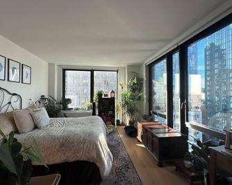Large and Bright Alcove Studio in the Heart of Brooklyn - Brooklyn - Habitación
