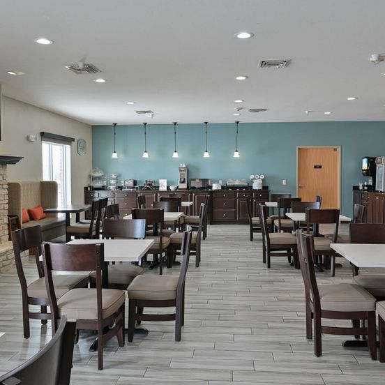 Restaurant view of Sleep Inn and Suites Washington near Peoria