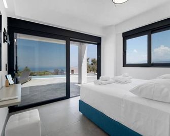 Villa Andria With 5 Bedrooms and 5 Bathrooms - Lefkáda - Camera da letto