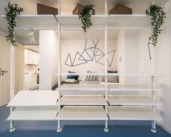 Designer hostel room 1A - Mannheim - Living room