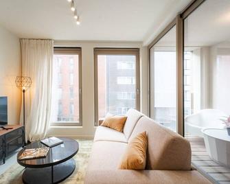 Amazing 1BR apartment in Antwerp - Antwerp - Living room