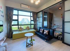 Wistay 4-5pax Premium Apartment Kk City Center - Kota Kinabalu - Living room