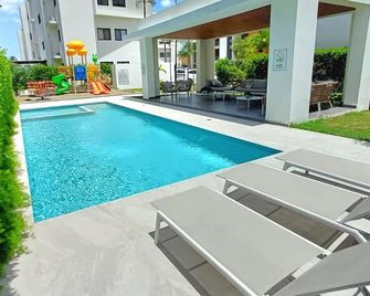 Wonderful House Boca Canasta Bani With Wifi, Ac, Parking - Baní - Piscina