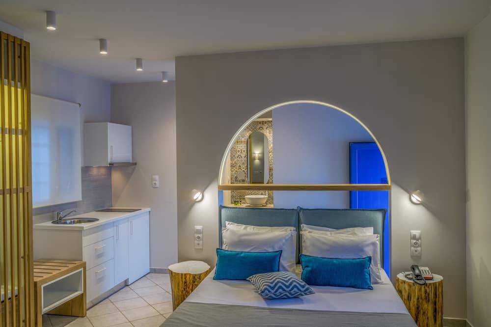 Romantica Apartments - Agia Pelagia - Chambre