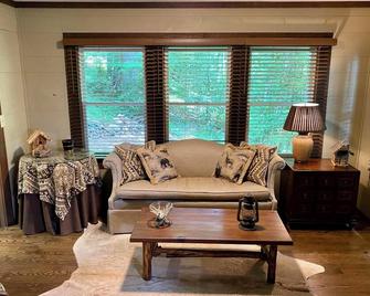 New Listing! Romantic Mountain Hideaway - Dahlonega - Living room
