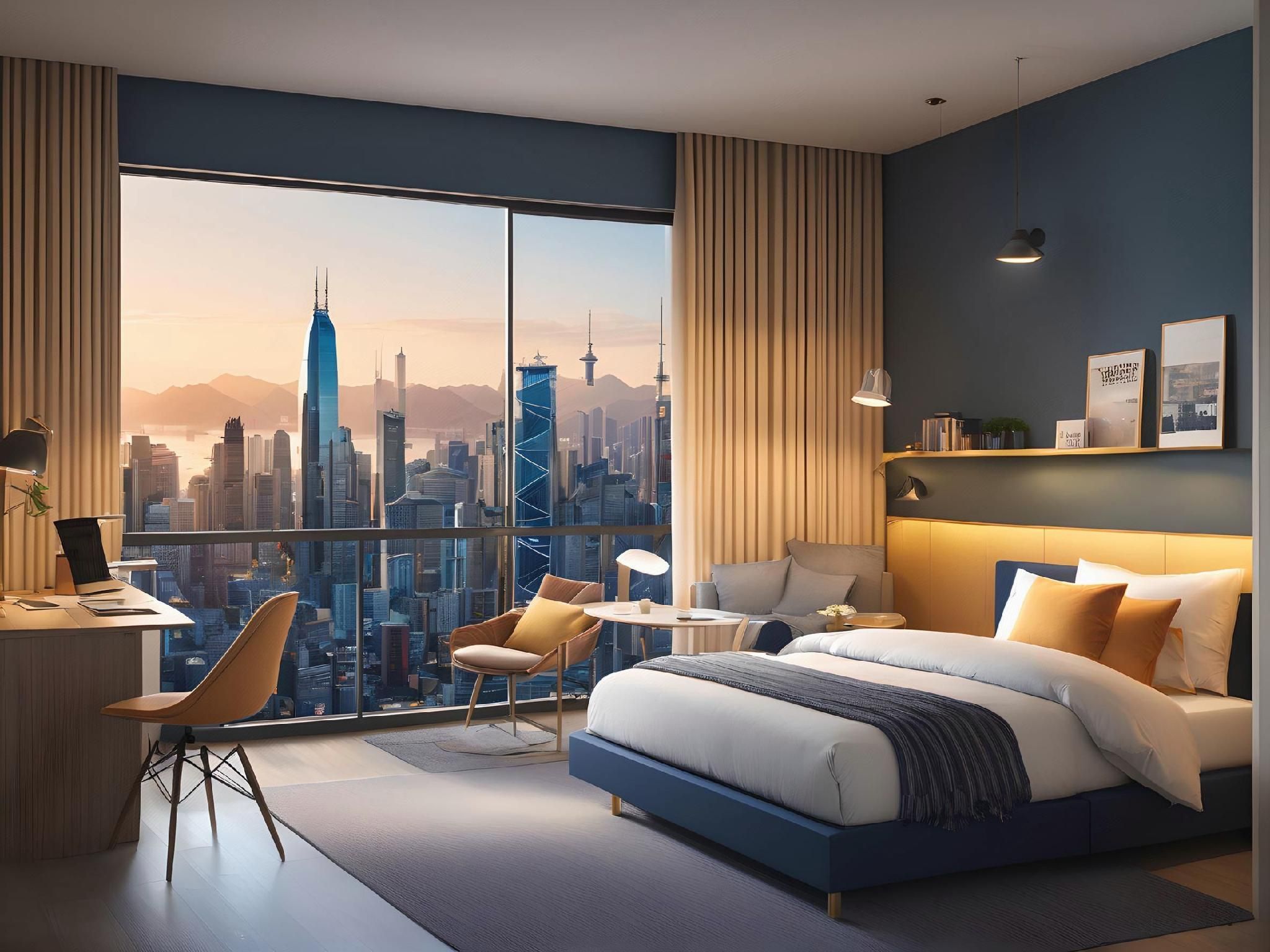 Wanfulai Business Hotel - Liangshan - Bedroom