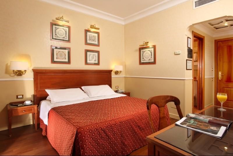 Hotel Cristoforo Colombo - Rom - Schlafzimmer