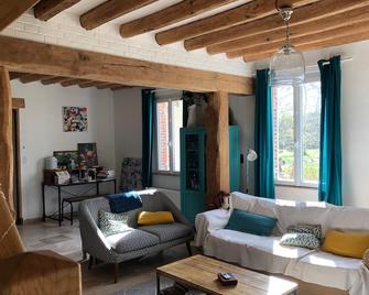 Rent large country house, 8 people in the Eure - Breteuil - Salon
