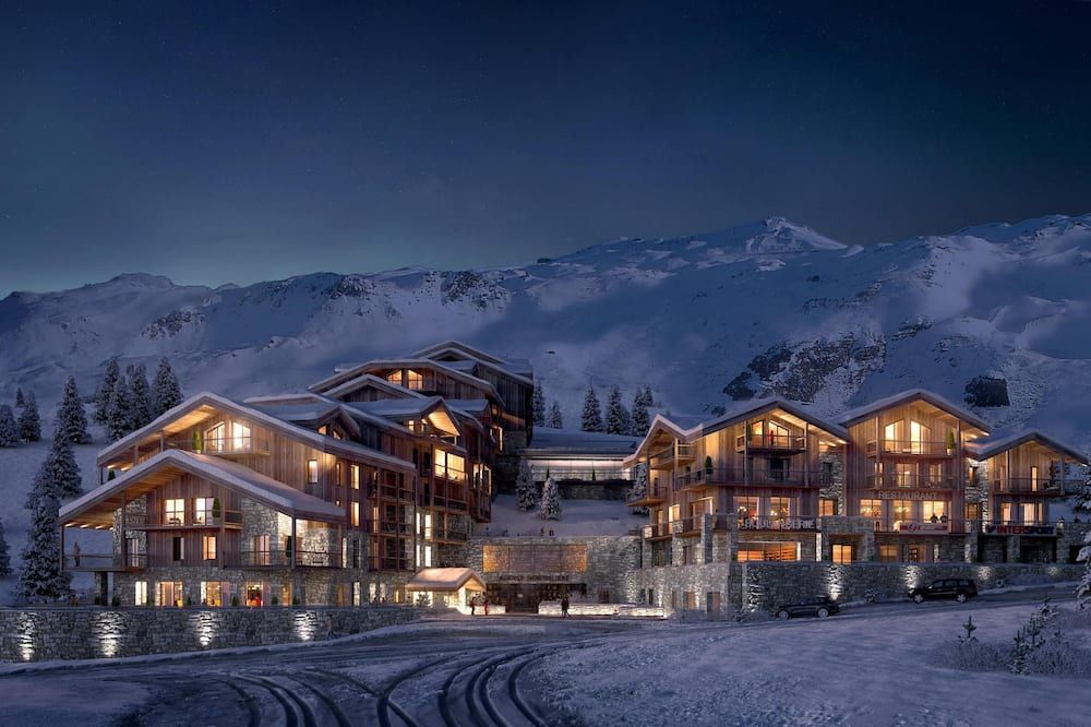 هيجاليك هوتل - Les Ménuires - مبنى