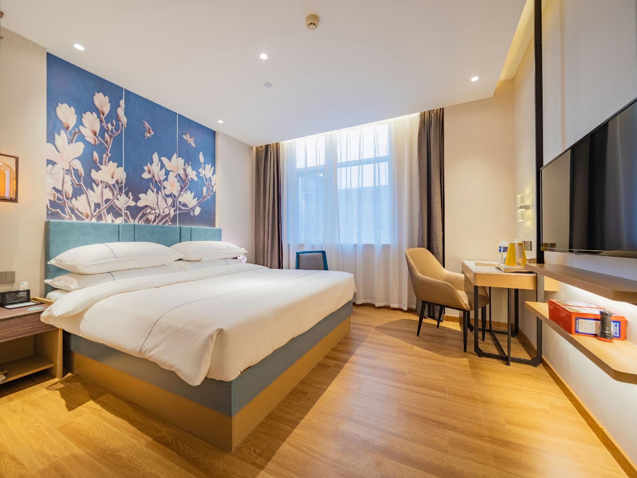 Jinjiang Inn Xian Mingguang Road - שי-אן - חדר שינה