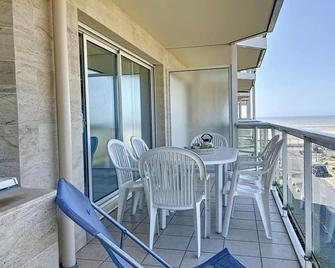 1 Bedroom Apartment + Cabin with Sea & Dune View, 3rd Floor with Elevator - Stella-Plage - Balcon