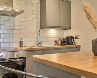 Modern Peaceful 1-bed Apartment Rutland Point - Morcott - Cocina