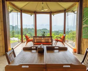 9 Hornbills Tented Camp - Ko Yao Noi - Comedor