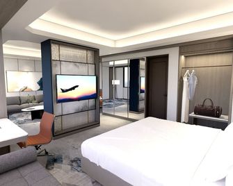 جراند أنارا إيربورت هوتل - Tangerang City - غرفة نوم