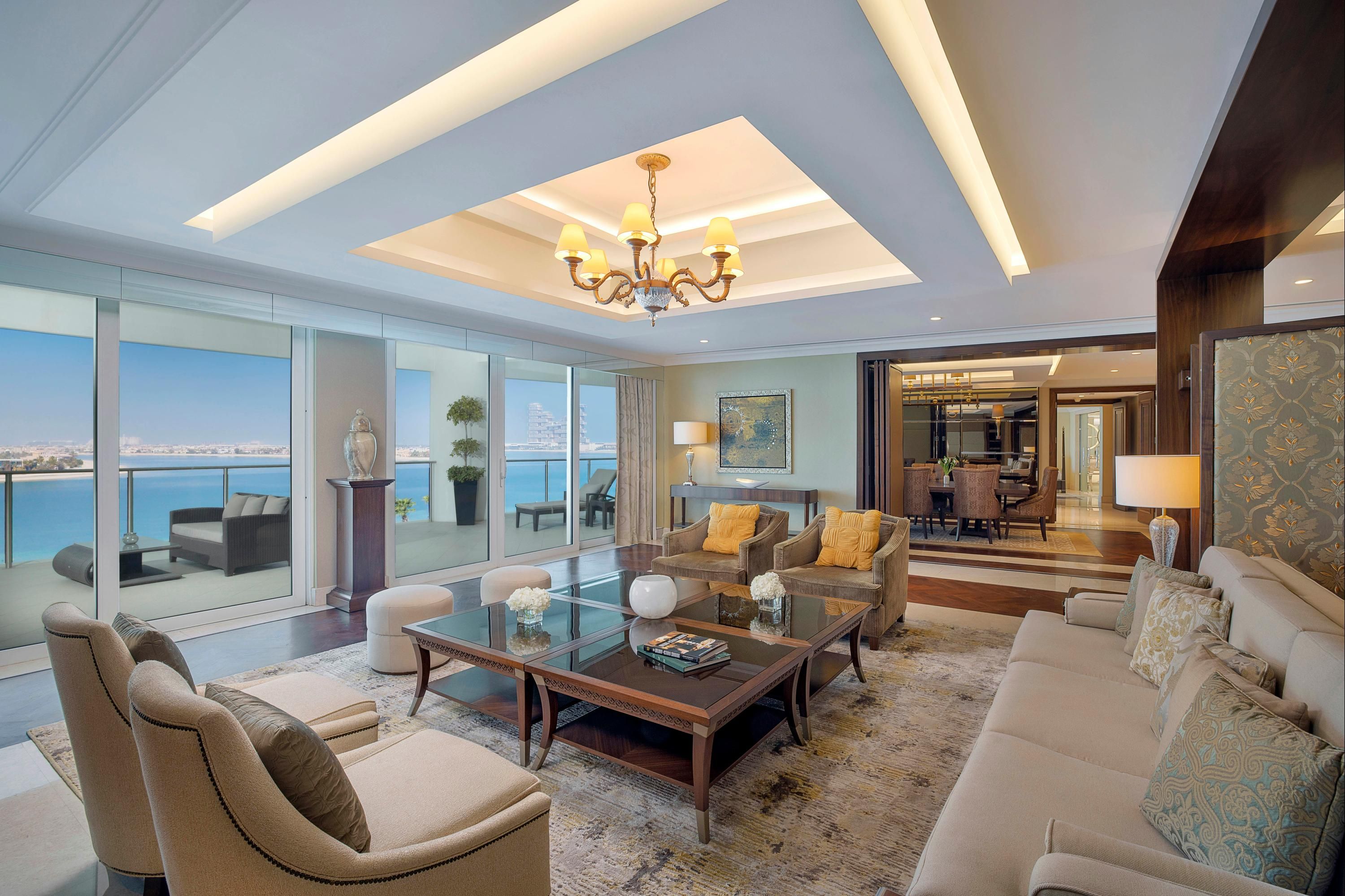 Waldorf Astoria Dubai Palm Jumeirah - Dubai - Living room