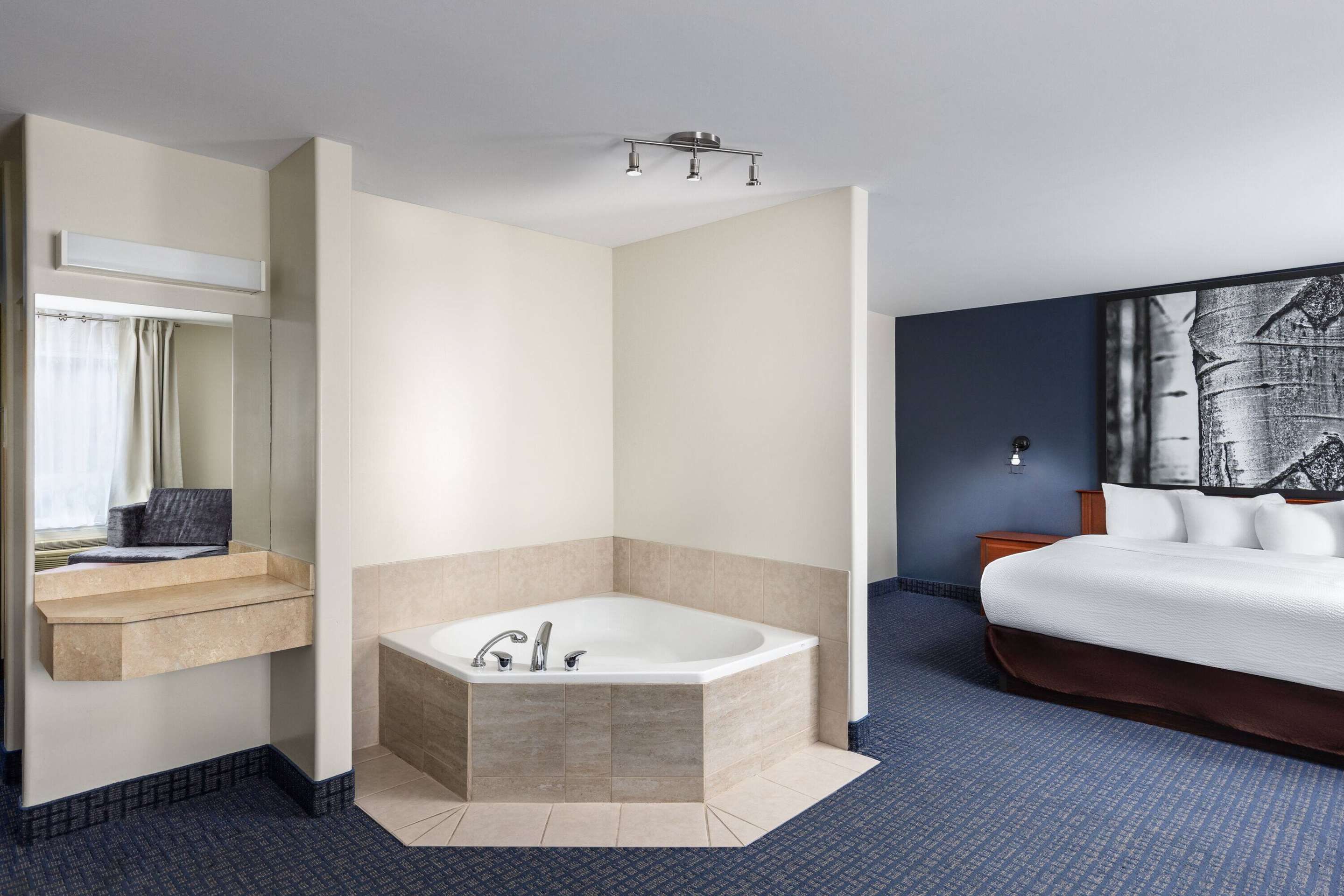 Super 8 by Wyndham Sainte Agathe Des Monts - Sainte-Agathe-des-Monts - Bedroom