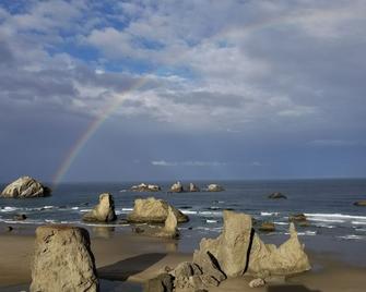 Panoramic View Of The Ocean Luxury Home 2700 Sq/Ft 1 Level Petfree - Bandon - Spiaggia