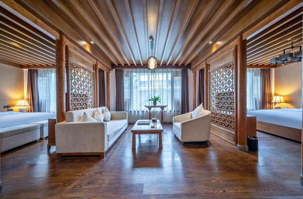 Lijiang Tianyu Boutique Hotel - ליז'יאנג - סלון