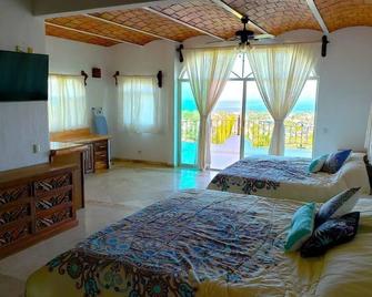 Beautiful sea view home - Peñita de Jaltemba - Bedroom