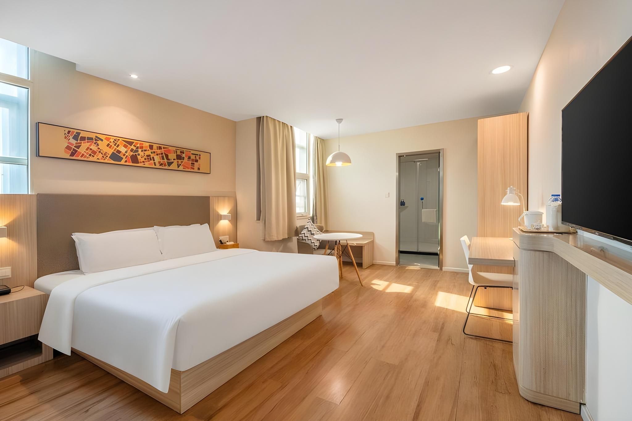 Hanting Hotel Nanchang Railway Station - נאנצ'אנג - חדר שינה