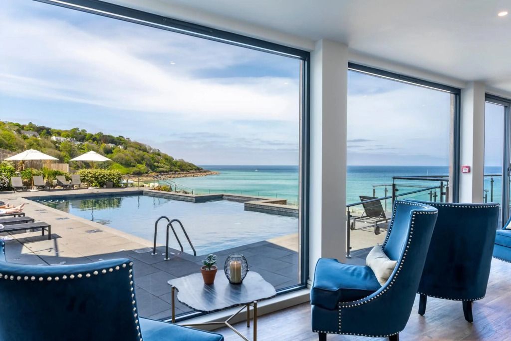 كاربيس باي هوتل آند إيستايت - St. Ives - شرفة