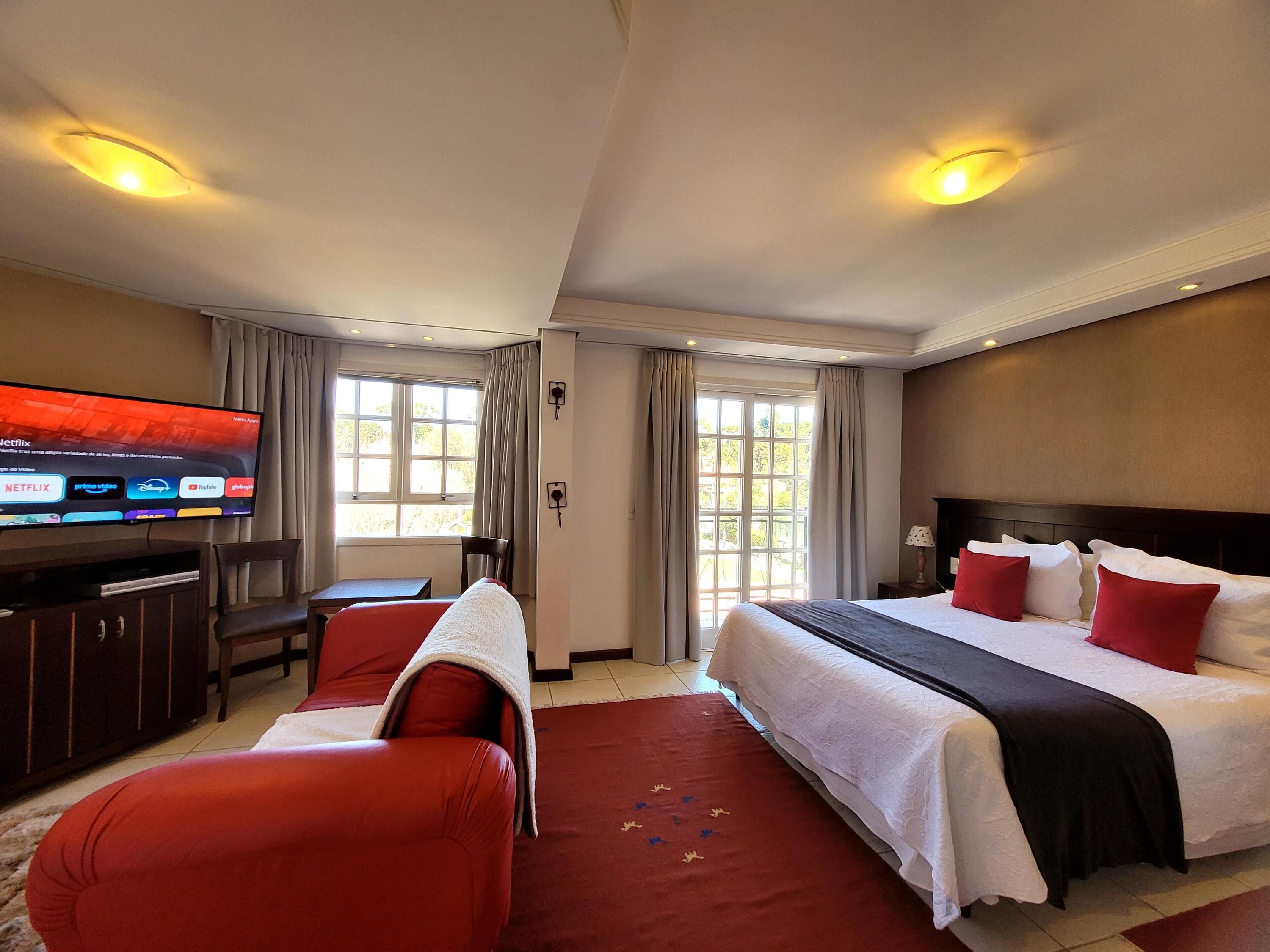 Pousada Cheverny - קמפוס דו ג'ורדאו - חדר שינה