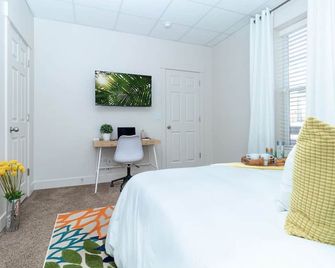 Bright Cheery Apartment Near Downtown - סולט לייק סיטי - חדר שינה