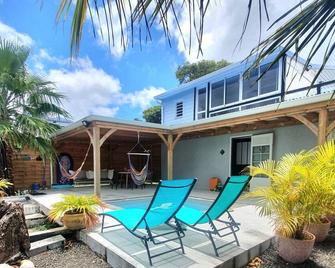 La case bleue Très jolie bas de maison créole - Sainte-Luce - Piscina