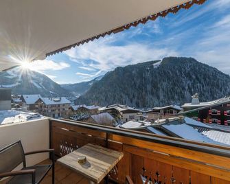 Hôtel Macchi Restaurant & Spa - Châtel - Balkon