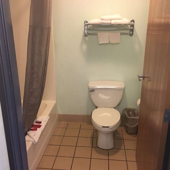 Bathroom view of SureStay Hotel by Best Western Weimar