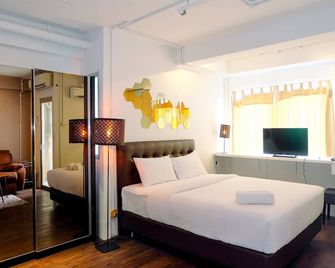 Large and Minimalist Studio at Pakubuwono Terrace Apartment - Yakarta - Habitación