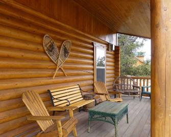 Log Home In Warm Springs Ranch, Fairplay, Co Str License 24-0249 - Fairplay - Patio