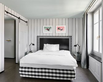 Boutique & Art Hotel Helvetia - ציריך - חדר שינה
