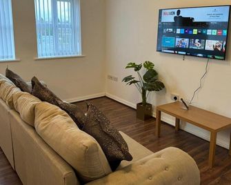Apt Sleeps5-Parkg-Netflix-near city centre Etihad - Manchester - Sala
