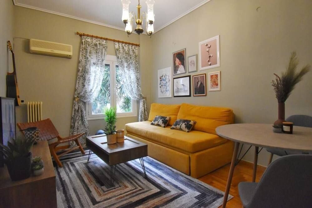 Vintage Apartment - Atenas - Sala de estar