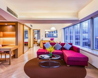 Somerset Riverview Chengdu - Chengdu - Sala de estar