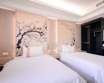Kiwi Express Hotel - Kaohsiung Station - קאושיונג - חדר שינה