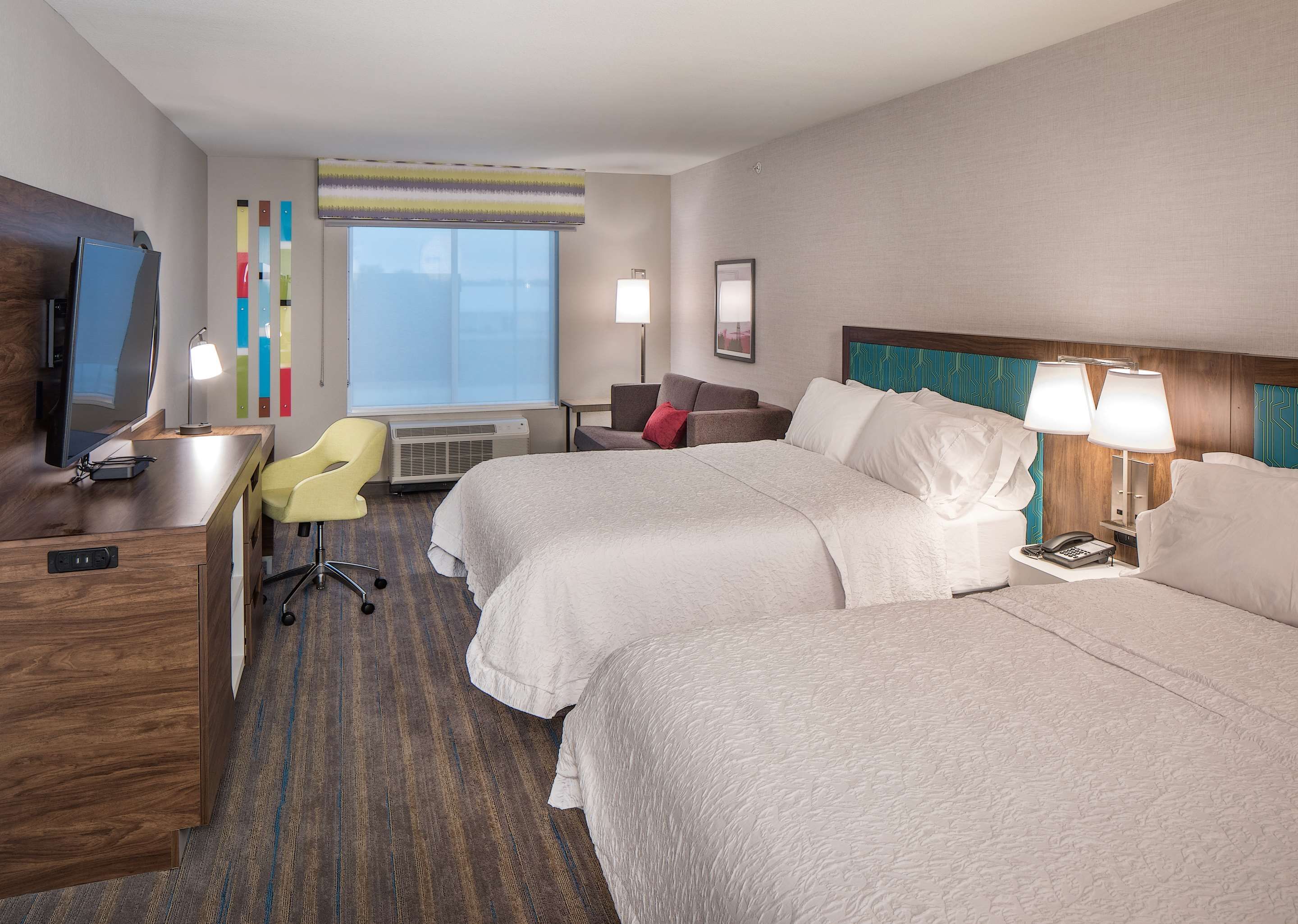 Bedroom view of Hampton Inn Hastings