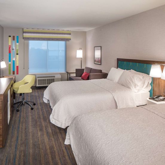 Bedroom view of Hampton Inn Hastings