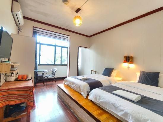 Yangshuo Xingping Southway Hostel - גילין - חדר שינה
