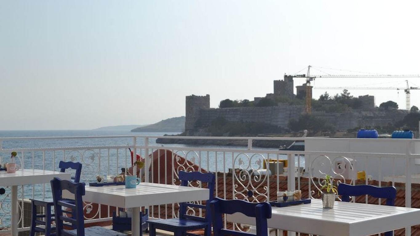White And Blue Bodrum