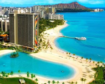 Hilton Hawaiian Village, pristine beachfront resort, private lagoon - Honolulu - Pool